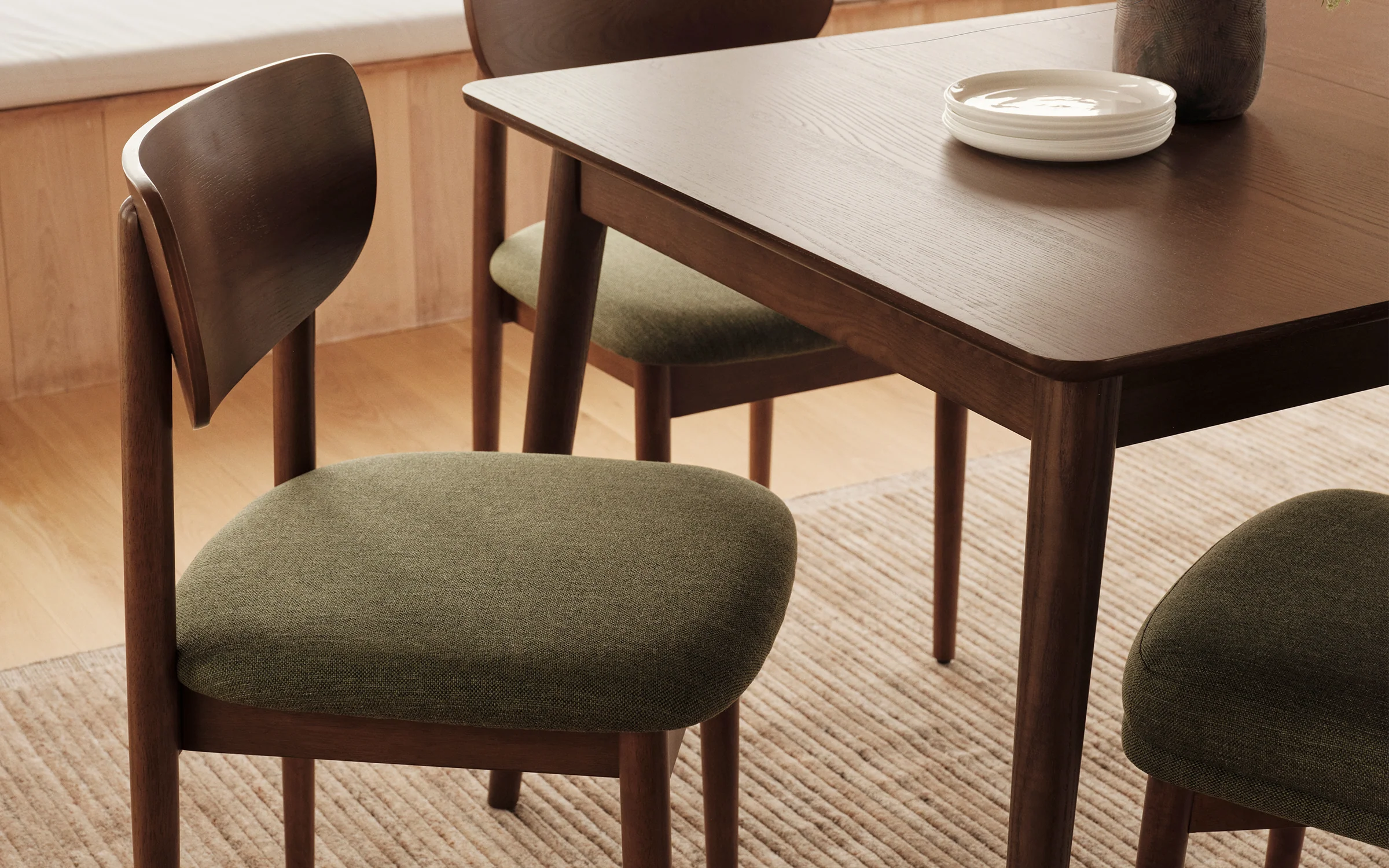 Serif Extendable Dining Table (59" to 79") 10 Serif Extendable Dining Table (59\" to 79\")