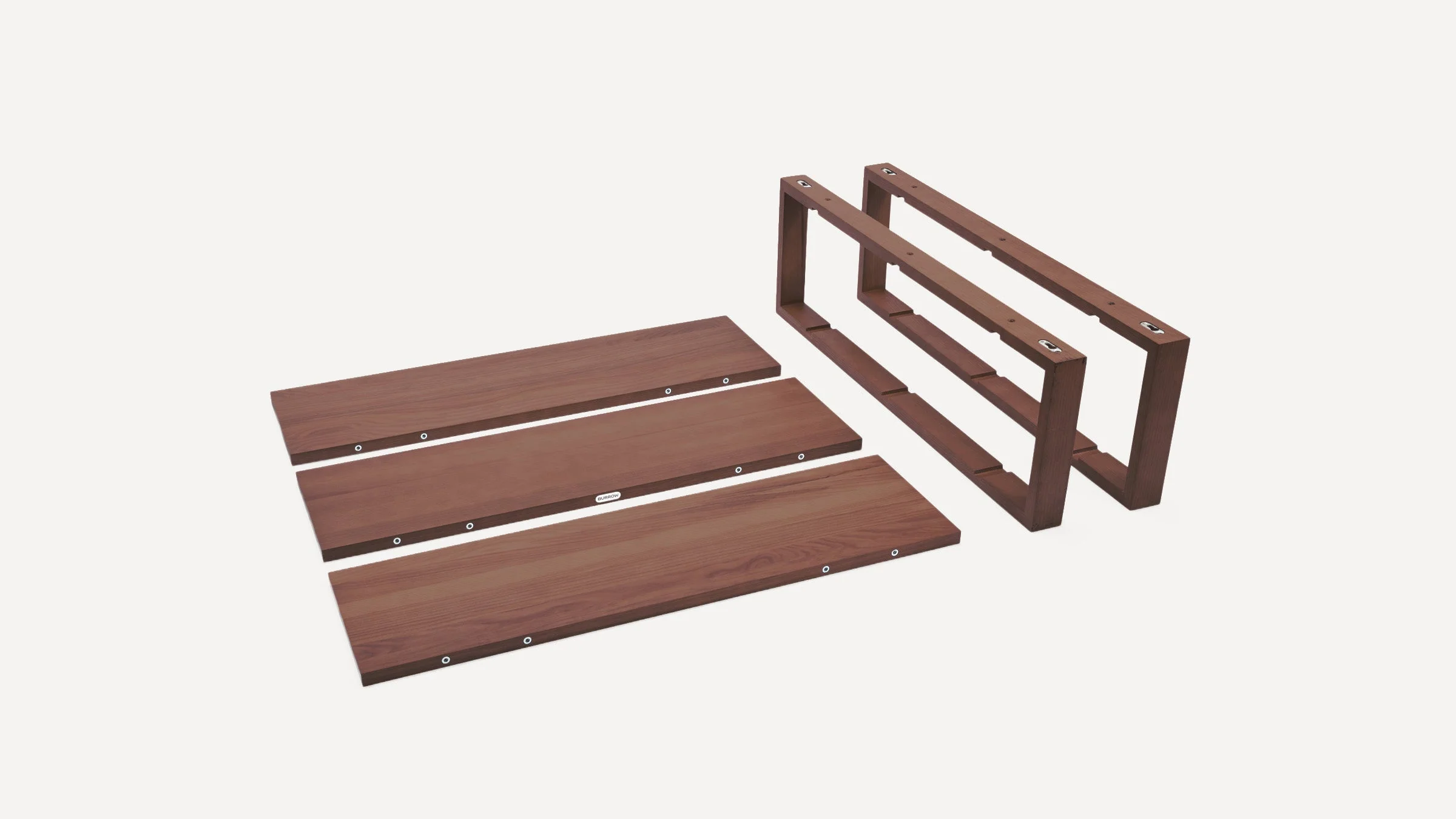 Index Wall Shelf, Set of 3 4 Index Wall Shelf, Set of 3