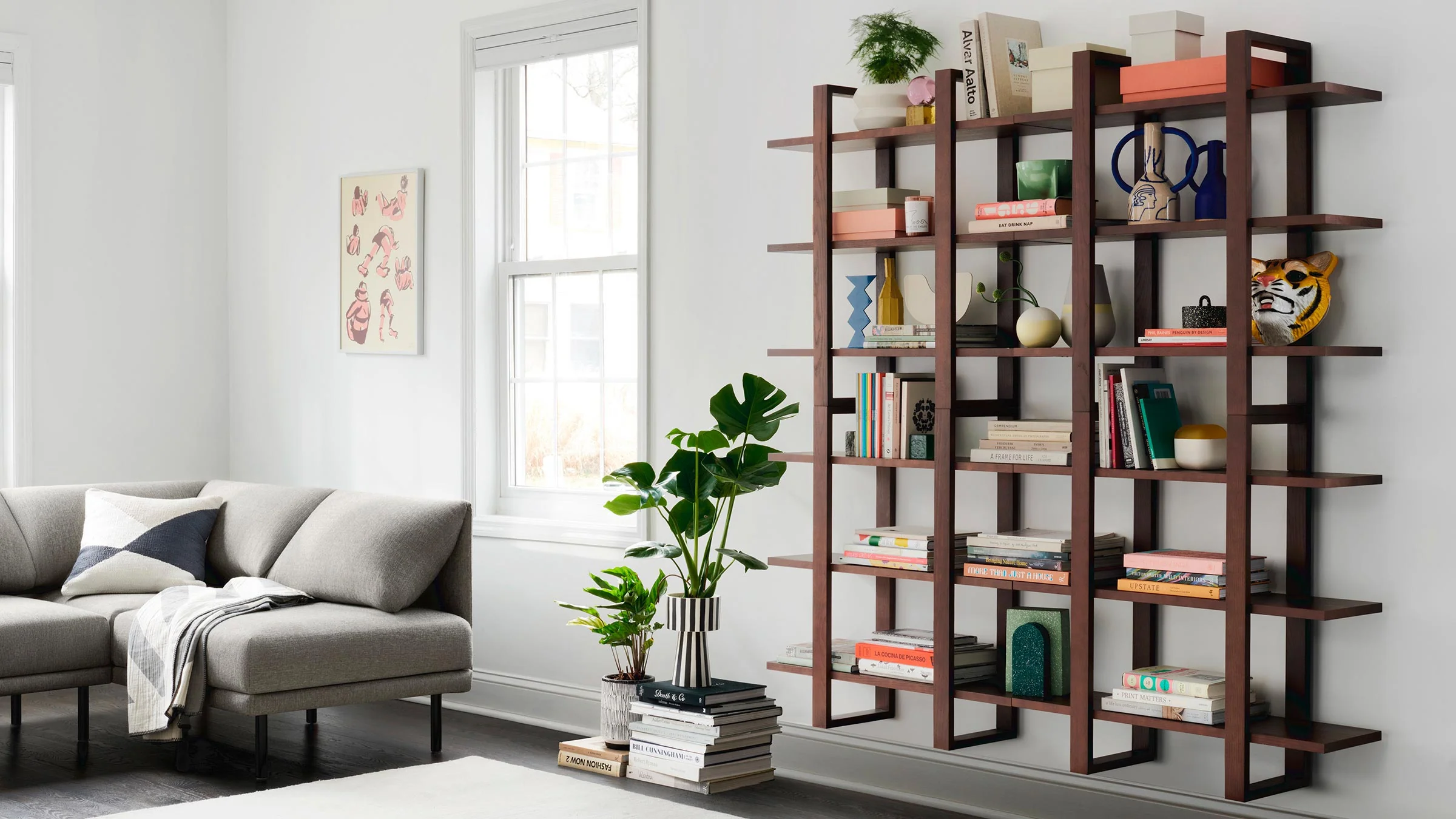 Index Wall Shelf, Set of 4 5 Index Wall Shelf, Set of 4