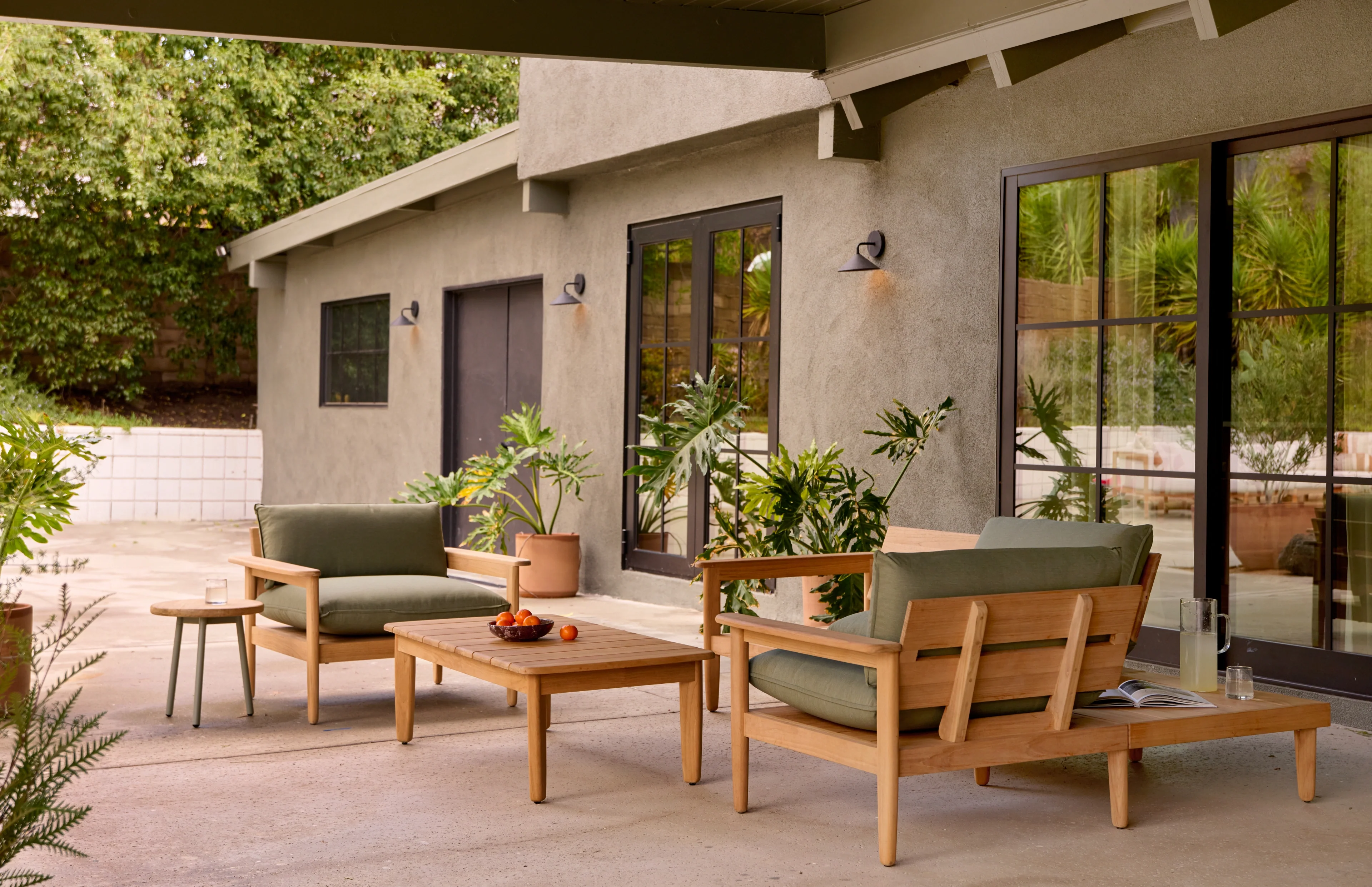 Dunes Teak Lounge Chair Set