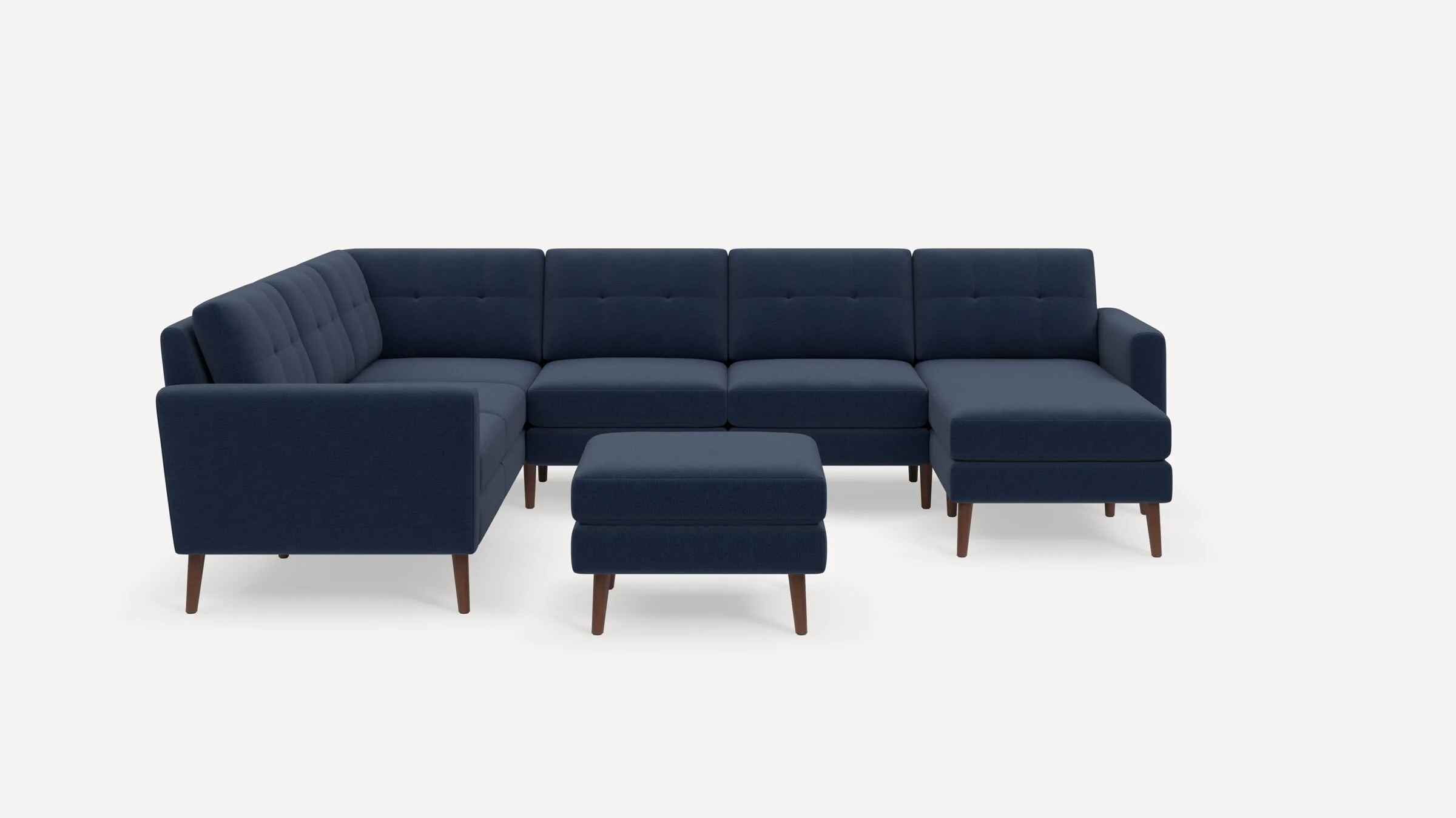 Nomad 6-Seat Corner Sectional with Chaise and Ottoman