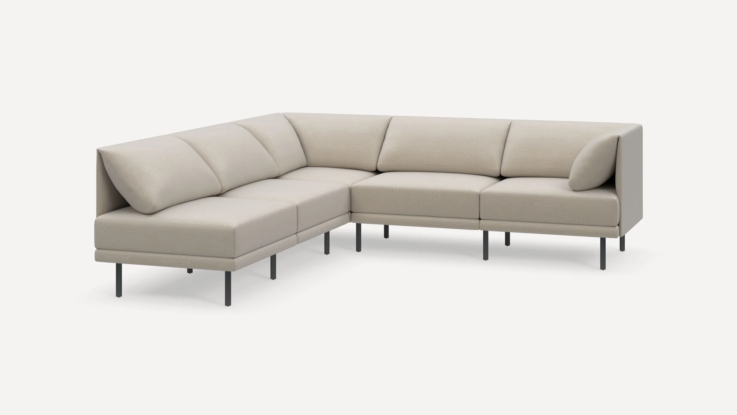 Range 5-Piece One Arm Sectional