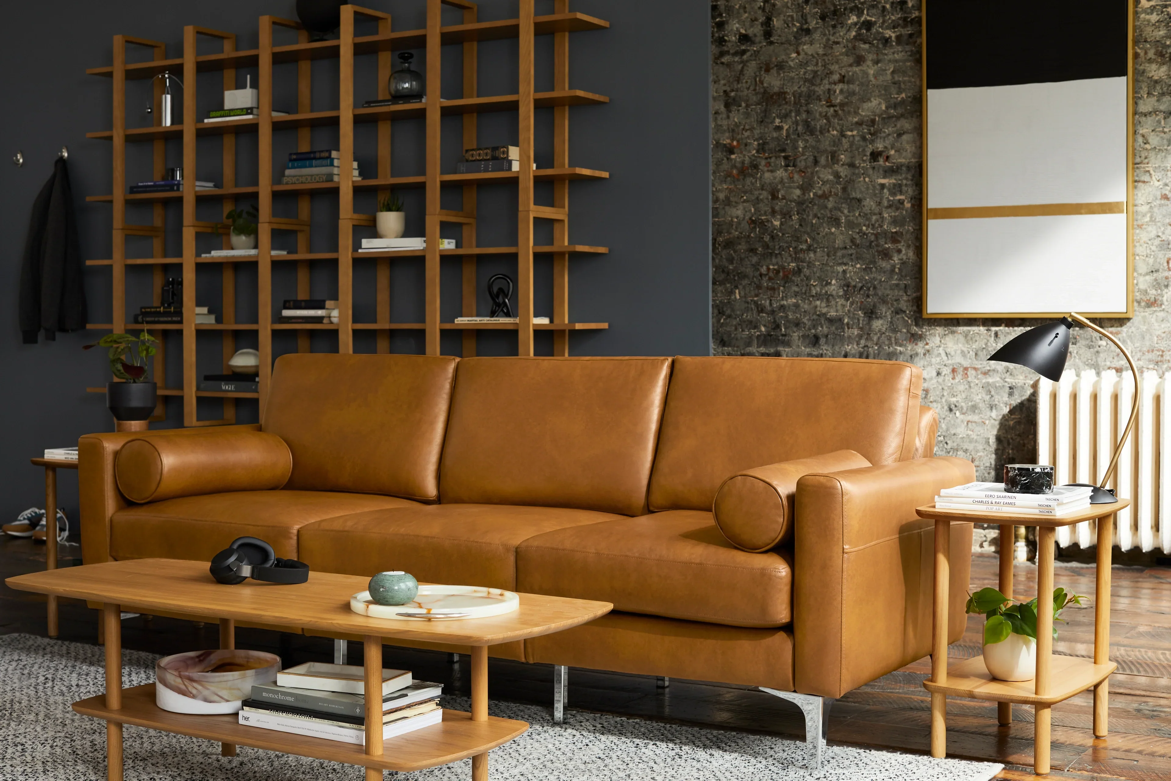 Nomad Leather Sofa