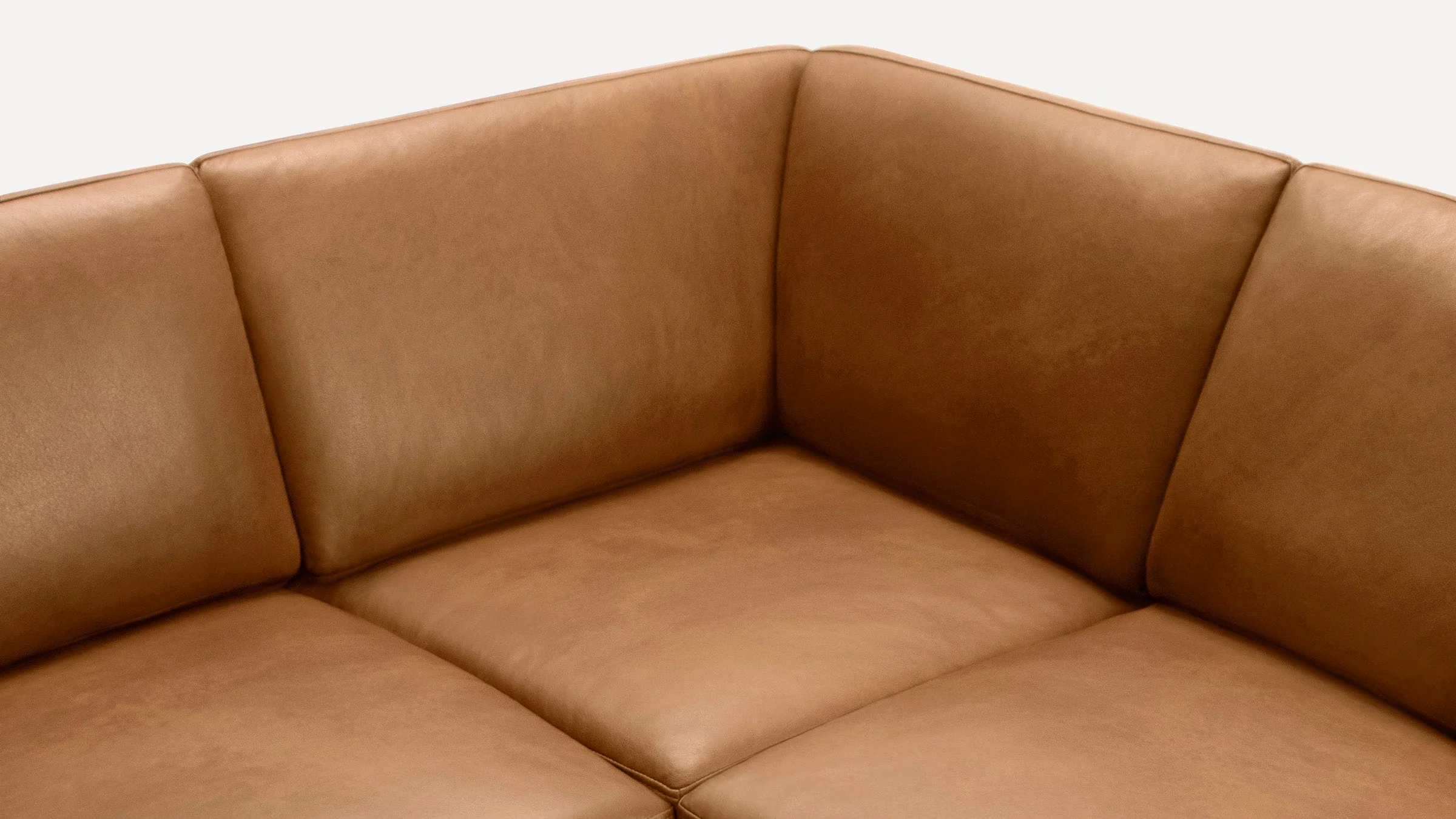 Nomad Leather 6-Seat U Sectional