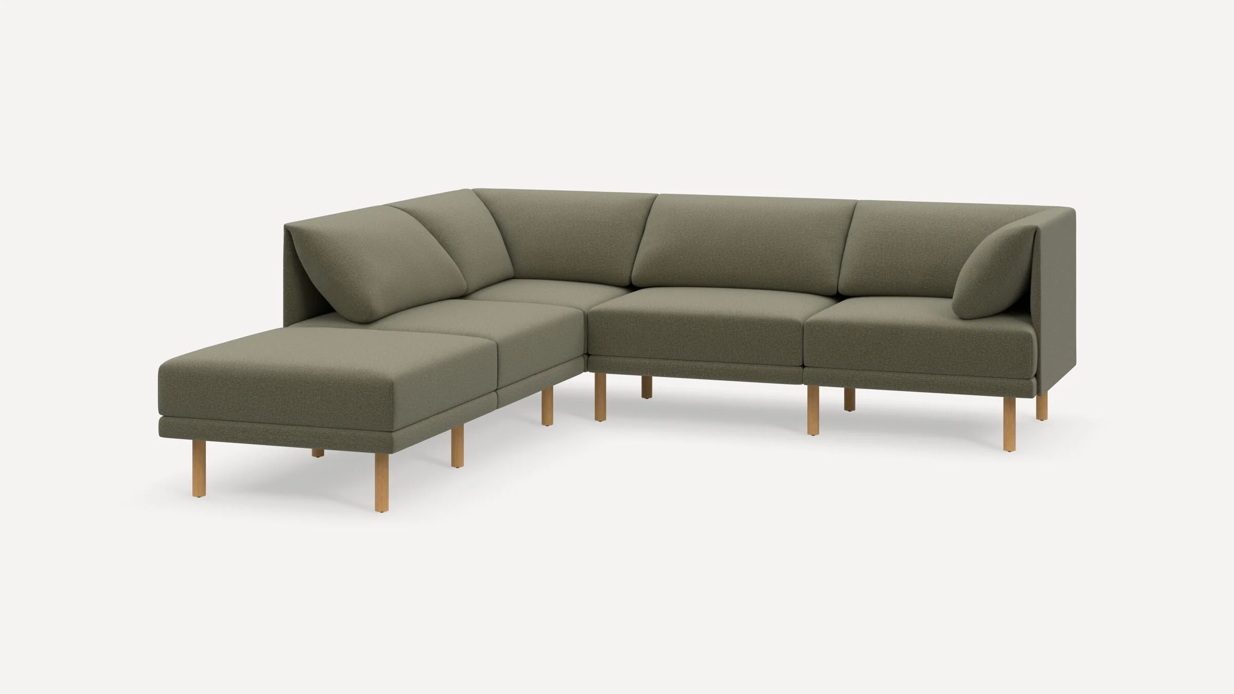 Range 5-Piece One Arm Sectional Lounger