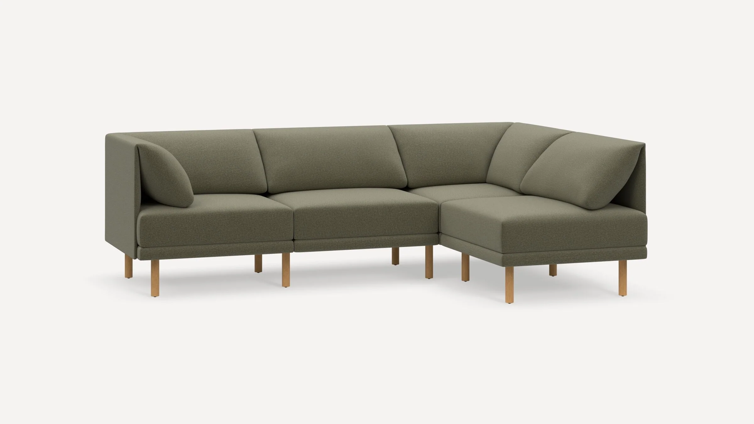 Range 4-Piece One Arm Sectional