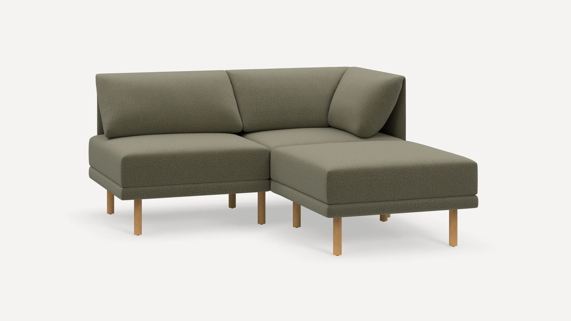 Range 3-Piece Open Sectional Lounger