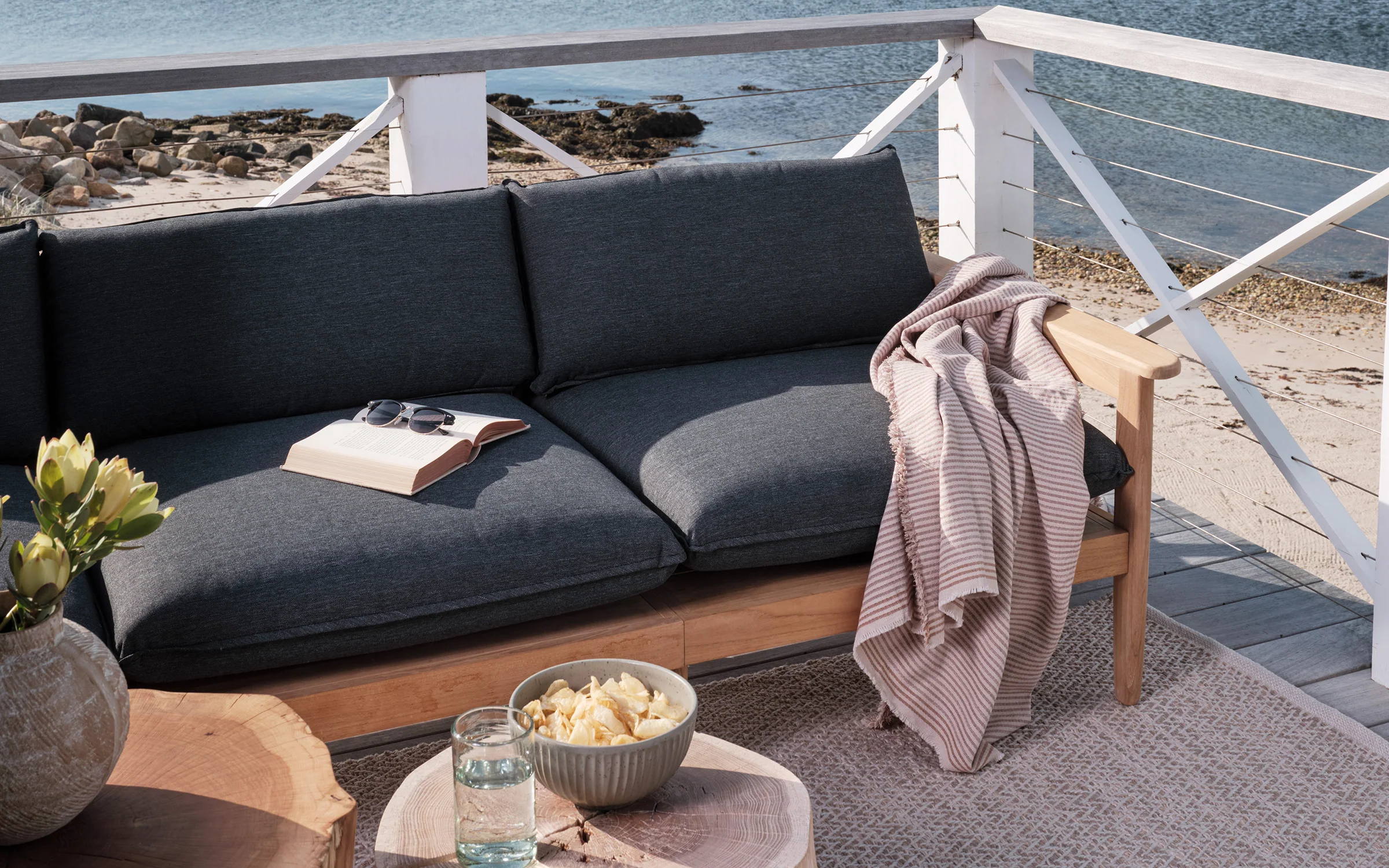 Dunes Outdoor Teak Side Table 3 Dunes Outdoor Teak Side Table