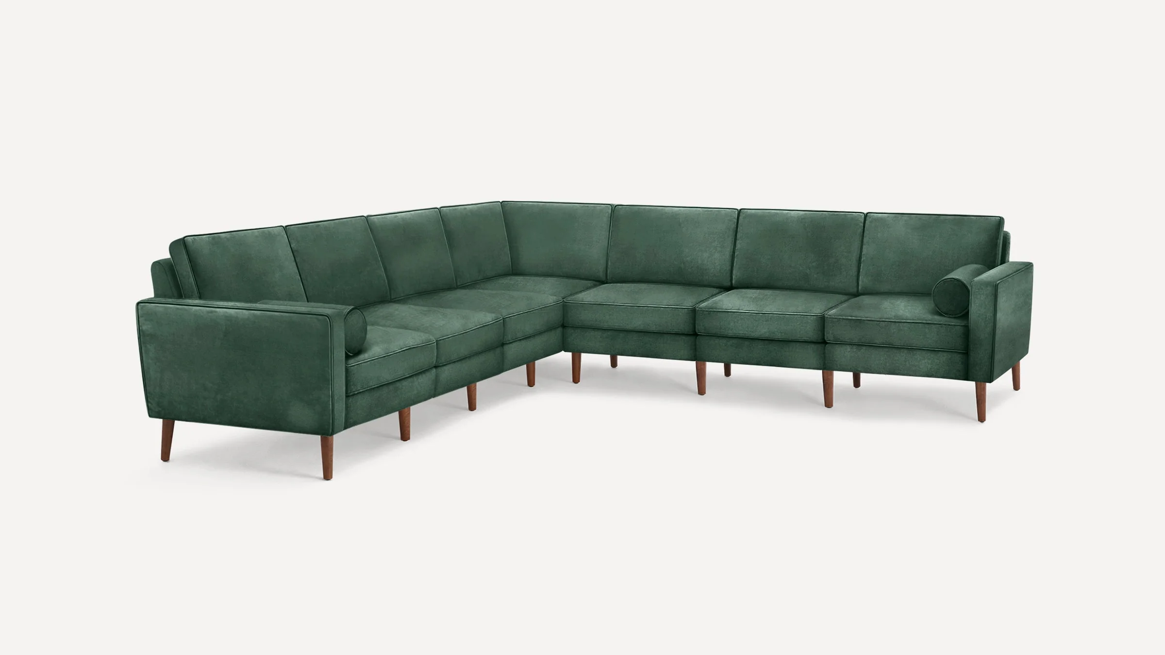 Nomad Velvet 7-Seat Corner Sectional