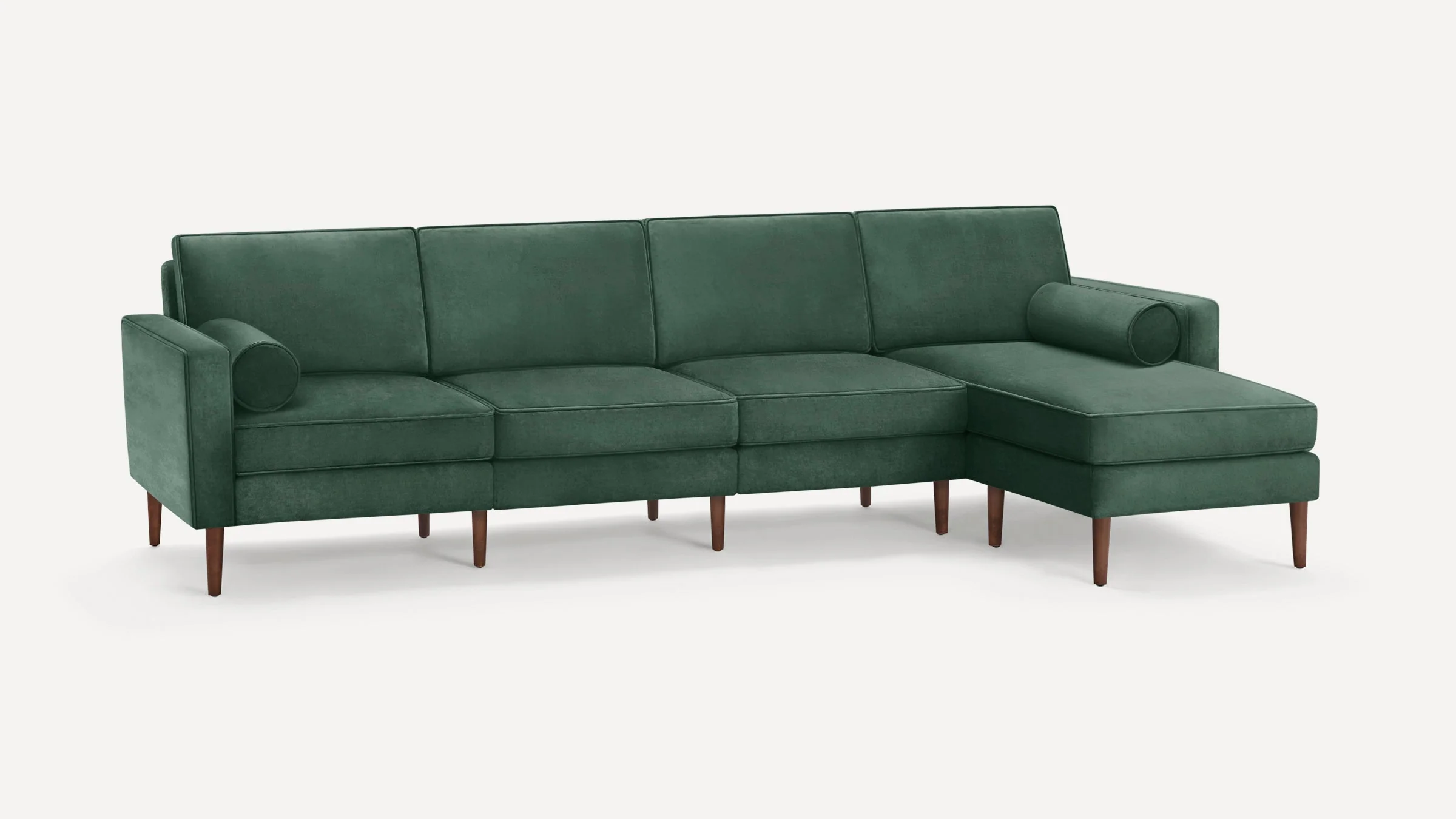 Nomad Velvet King Sofa with Reversible Chaise 3 Nomad Velvet King Sofa with Reversible Chaise