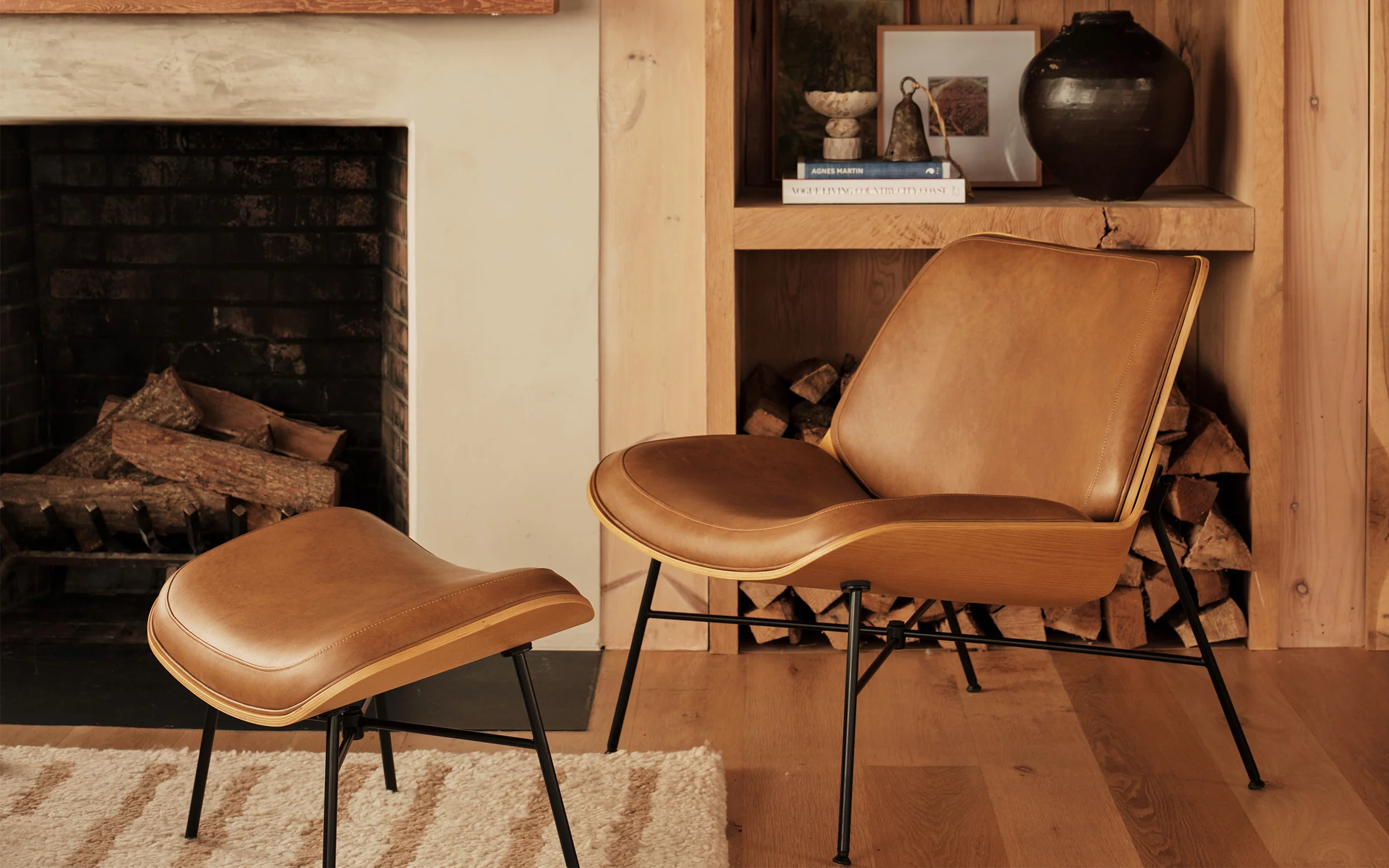 Vesper Leather Lounge Chair 7 Vesper Leather Lounge Chair