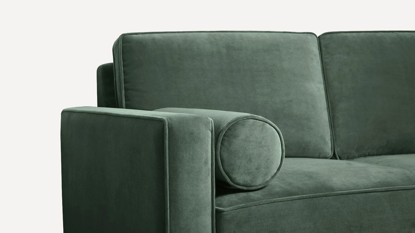 Nomad Velvet 6-Seat Corner Sectional with Reversible Chaise