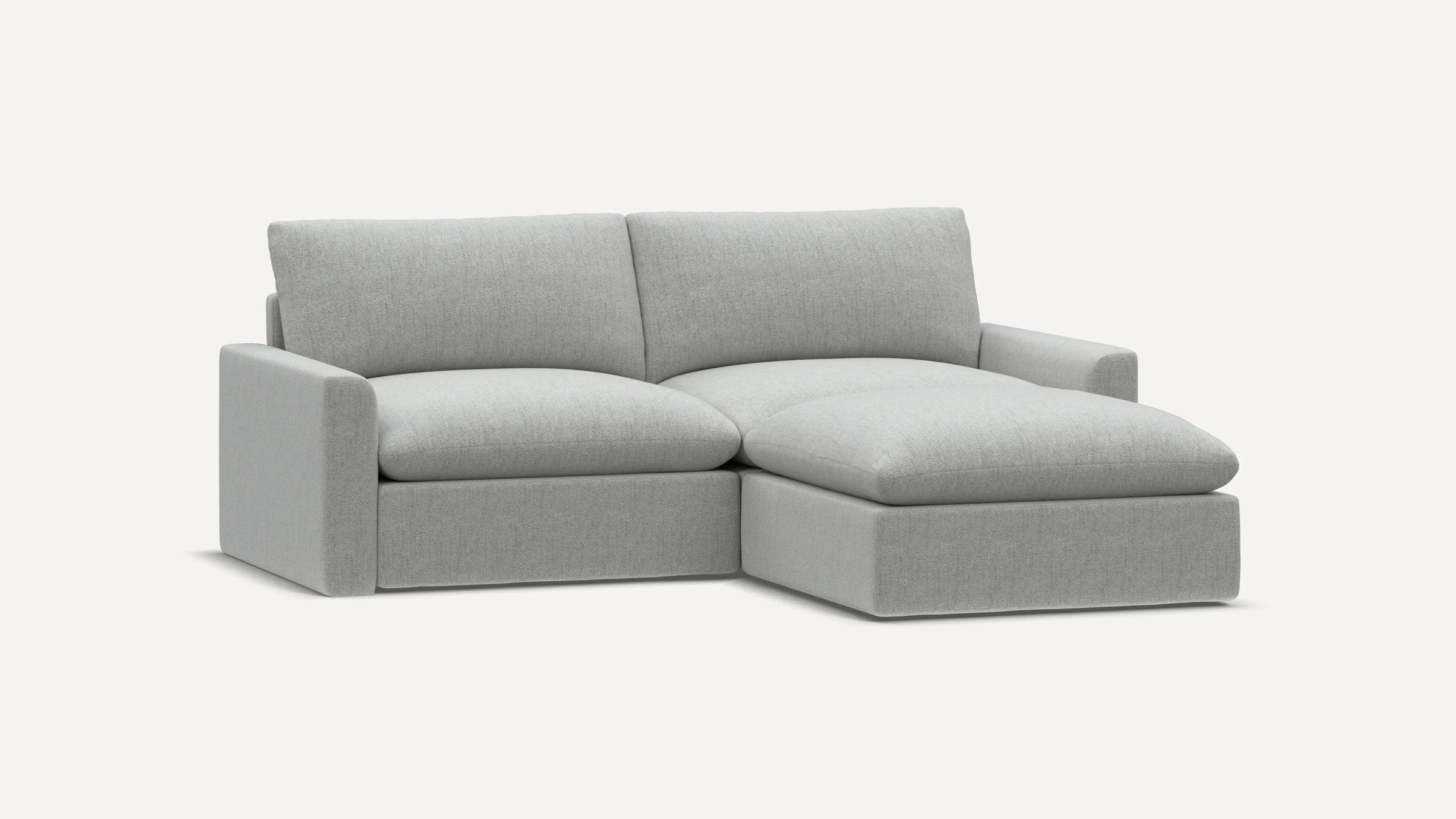 Russet 3-Piece Reversible Chaise Sectional