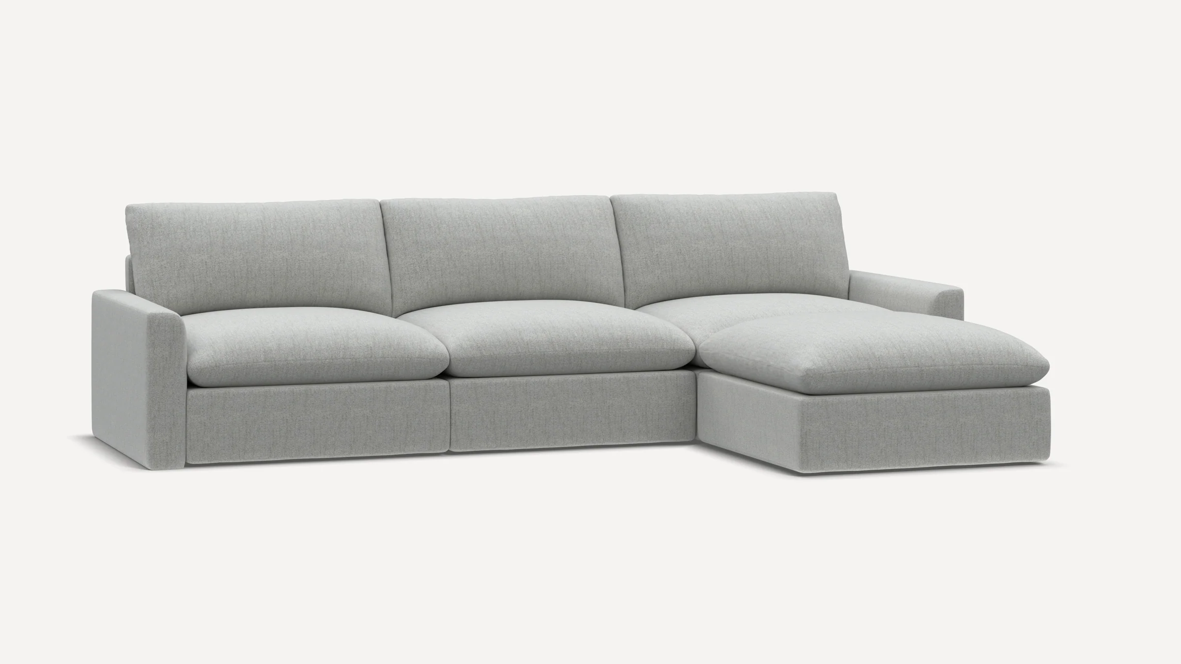 Russet 4-Piece Reversible Chaise Sectional