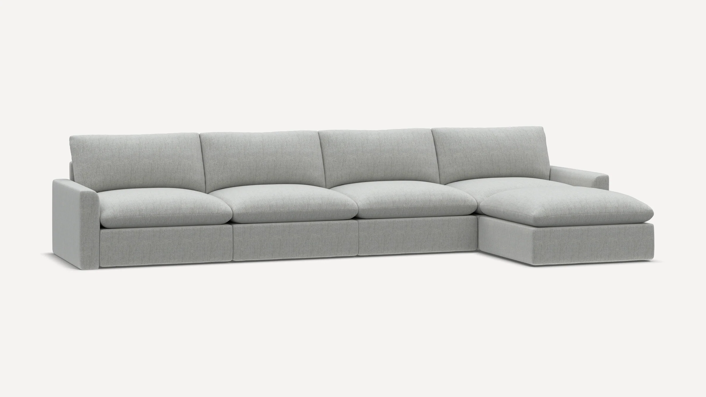 Russet 5-Piece Reversible Chaise Sectional