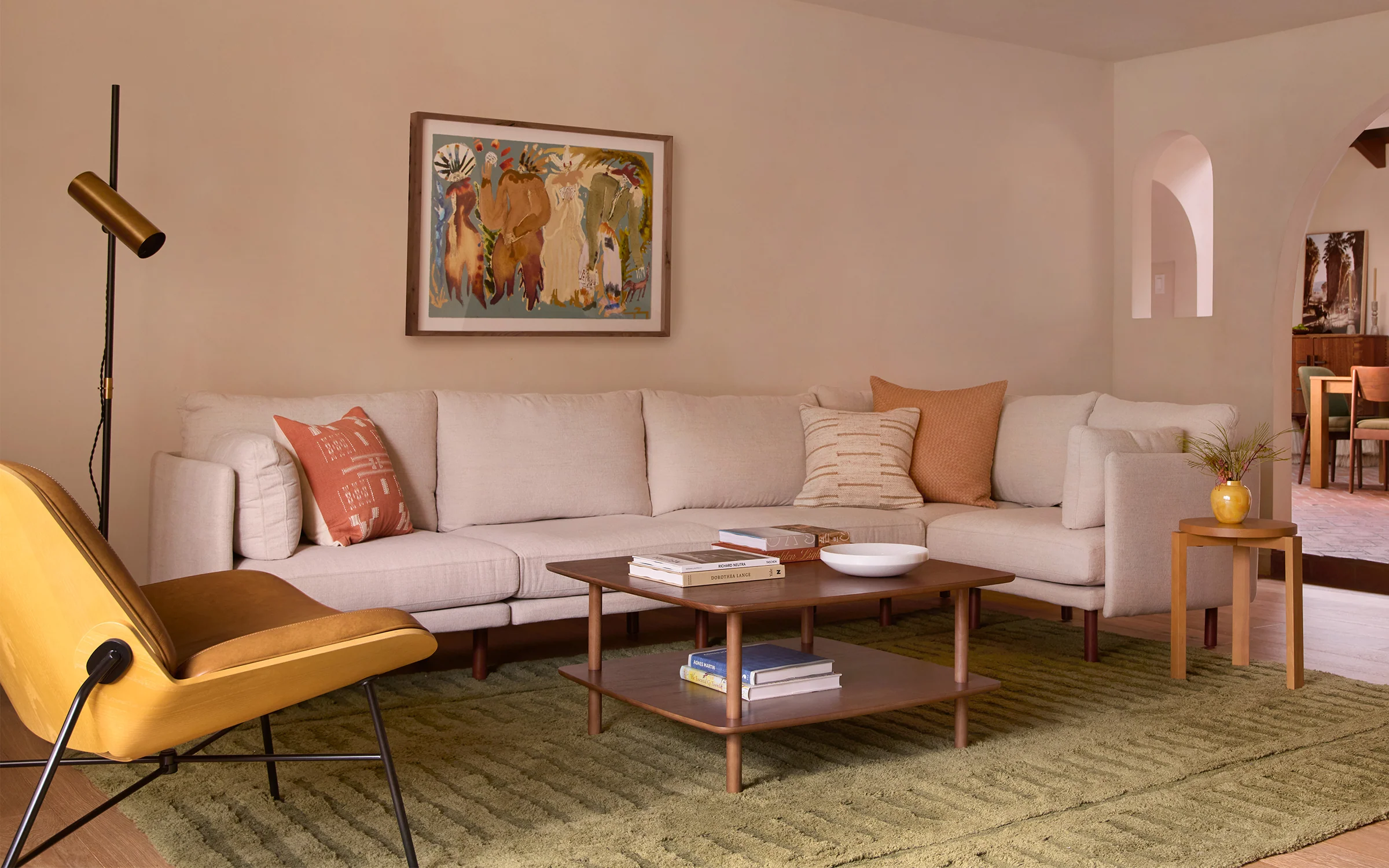 Field 5-Piece Sectional Lounger