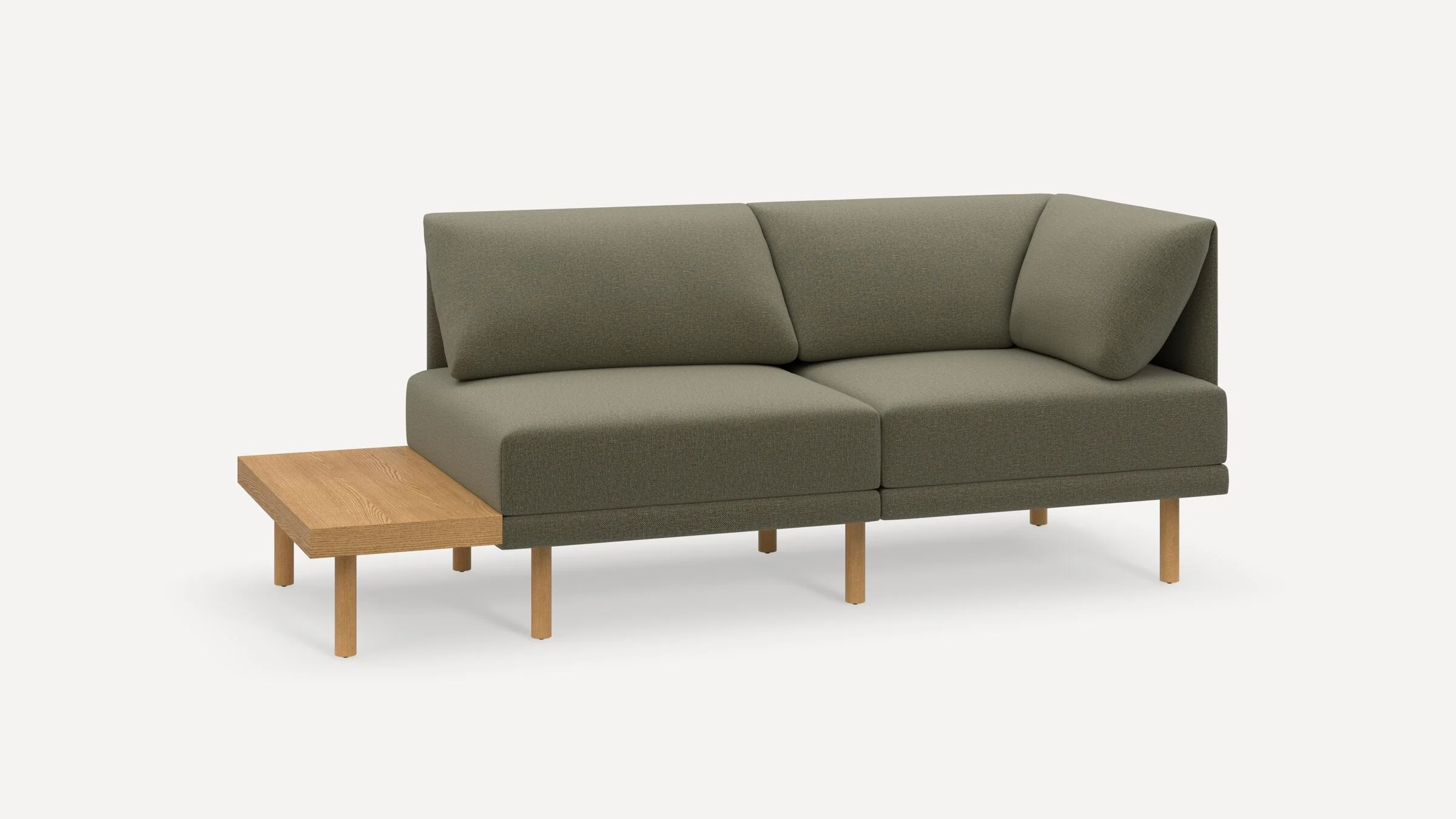 Range 2-Piece One Arm Sofa with Table